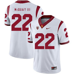 USC Leon McQuay III 22 White Jersey 2018 - 2019