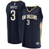 Image of Nikola Mirotic New Orleans Pelicans Navy Swingman Jersey 2018 - 2019