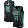 Image of Jayson Tatum Boston Celtics Black Swingman Jersey 2018 - 2019