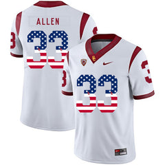 USC Marcus Allen 33 White Jersey 2018 - 2019
