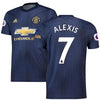 Image of Alexis Sanchez Manchester United 2018/19 Third Player Jersey – Navy