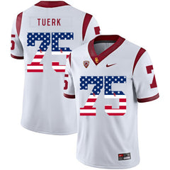 USC Max Tuerk 75 White Jersey 2018-2019