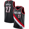 Image of Jusuf Nurkic Portland Trail Blazers Black Swingman Jersey 2018 - 2019