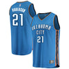 Image of Andre Roberson Oklahoma City Thunder Blue Swingman Jersey 2018 - 2019