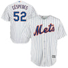 Image of Yoenis Cespedes New York Mets Majestic Official Cool Base Player Jersey - White