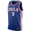 Image of Dario Saric Philadelphia 76ers Blue Swingman Jersey 2018 - 2019