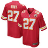 Image of Kansas City Chiefs Kareem Hunt Red  Jersey 2018 - 2019