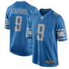 Image of Detroit Lions Matthew Stafford Blue Jersey 2018 - 2019