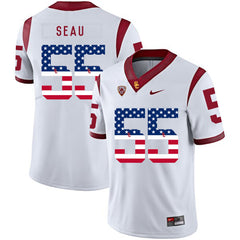 USC Junior Seau 55 White Jersey 2018 - 2019