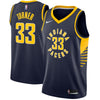 Image of Myles Turner Indiana Pacers Navy Swingman Jersey 2018 - 2019