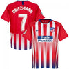 Image of Antoine Griezmann Atletico Madrid 2018/19 Home Player Jersey – red