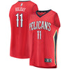 Image of Jrue Holiday New Orleans Pelicans Red Swingman Jersey 2018 - 2019