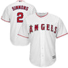 Image of Andrelton Simmons Los Angeles Angels Majestic Home Cool Base Player Jersey – White