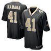 Image of New Orleans Saints Alvin Kamara Black Jersey 2018 - 2019