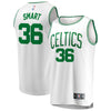 Image of Marcus Smart Boston Celtics White Swingman Jersey 2018 - 2019