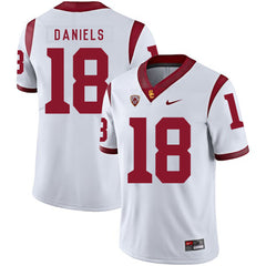 USC JT Daniels 18 White Jersey 2018 - 2019
