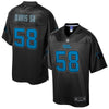 Image of Carolina Panthers Thomas Davis NFL Pro Line Black Jersey 2018 - 2019