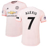 Image of Alexis Sanchez Manchester United 2018/19 Away Player Jersey – Coral