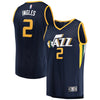 Image of Joe Ingles Utah Jazz Navy Swingman Jersey 2018 - 2019