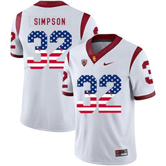 USC O.J. Simpson 32 White Jersey 2018 - 2019