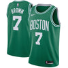 Image of Jaylen Brown Boston Celtics Black Swingman Jersey 2018 - 2019