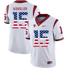 USC Nelson Agholor 15 White Jersey 2018-2019