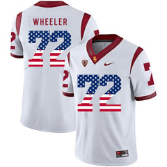 USC Chad Wheeler 72 White Jersey 2018 - 2019