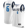 Image of DeAndre Jordan Dallas Mavericks White Swingman Jersey 2018 - 2019