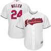 Image of Andrew Miller Cleveland Indians Majestic Home Official Cool Base Player Jersey - White