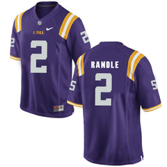 LSU Rueben Randle 2 Purple Jersey 2018 - 2019