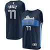 Image of Luka Doncic Dallas Mavericks Navy Swingman Jersey 2018 - 2019