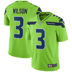 Russell Wilson Seattle Seahawks Vapor Untouchable Color Rush Limited Player Jersey - Neon Green 2018/2019