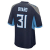 Image of Kevin Byard Tennessee Titans New Game Jersey – Navy 2018/2019