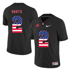 Jalen Hurts 2 Black Alabama Crimson Tide Jersey 2018 - 2019