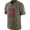 Image of David Johnson Arizona Cardinals Salute To Service Limited Jersey - Olive 2018/2019