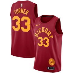 Myles Turner Indiana Pacers Hardwood Classics Swingman Jersey – Red