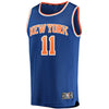 Image of Frank Ntilikina New York Knicks Branded Fast Break Jersey Royal - Icon Edition