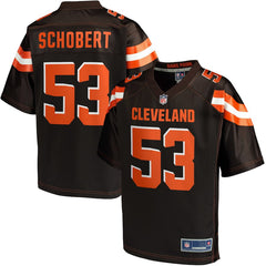 Joe Schobert Cleveland Browns Pro Line Player Jersey - Brown 2018/2019