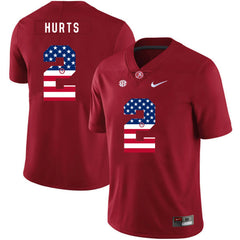 Jalen Hurts 2 Red Alabama Crimson Tide Jersey 2018 - 2019