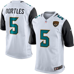 Blake Bortles Jacksonville Jaguars Game Jersey - White