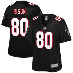 Andre Rison Atlanta Falcons Pro Line Women's Retired Player Jersey – Black 2018/2019