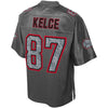 Image of Travis Kelce Kansas City Chiefs NFL Pro Line Fashion Static Jersey - Gray