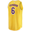 Image of Lance Stephenson Los Angeles Lakers Branded Fast Break Jersey - Icon Edition - Gold