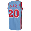 Image of John Collins Atlanta Hawks Hardwood Classics Swingman Jersey – Blue