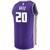 Image of Harry Giles Sacramento Kings Branded Fast Break Road Player Jersey - Purple