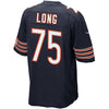 Image of Kyle Long Chicago Bears Game Jersey - Navy Blue 2018/2019