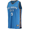 Image of Jerami Grant Oklahoma City Thunder Branded Fast Break Player Jersey Blue - Icon Edition