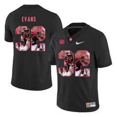 Rashaan Evans 32 Black Alabama Crimson Tide Jersey 2018 - 2019