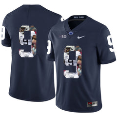 Penn State Jordan Lucas 9 Dark Blue Jersey 2018 - 2019