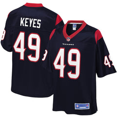 Josh Keyes Houston Texans NFL Pro Line Player Jersey  Navy